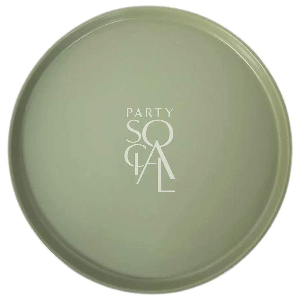 CERAMIC PLATES - SAGE