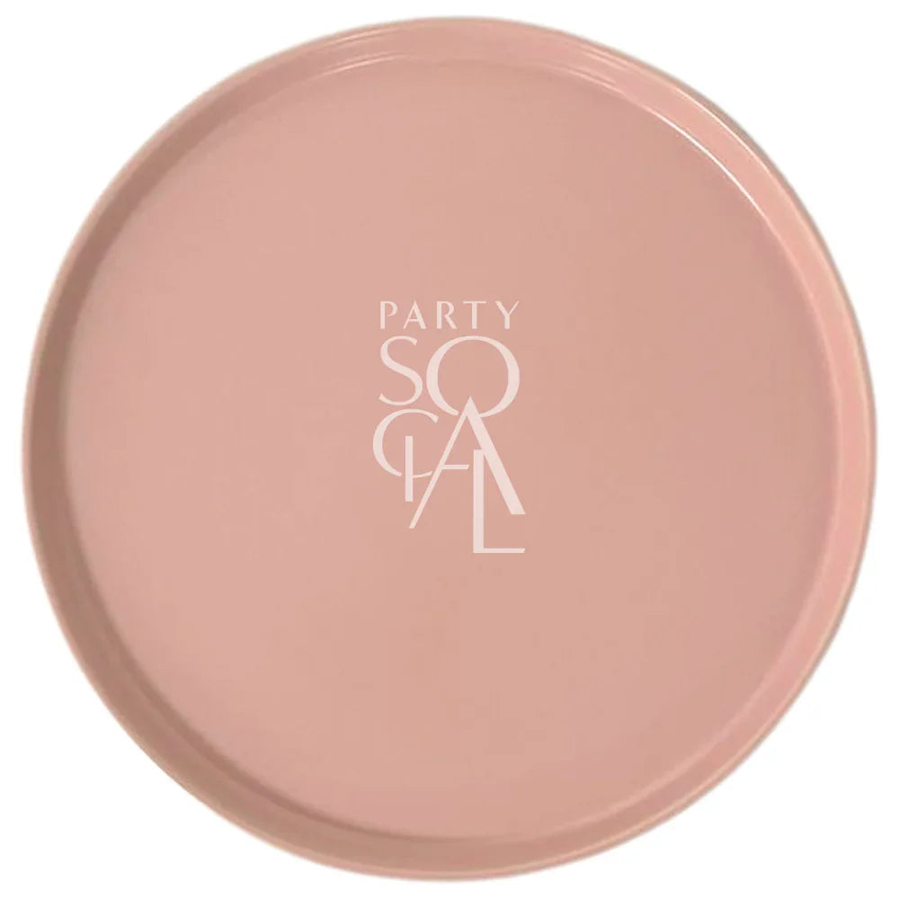 CERAMIC PLATES - PINK