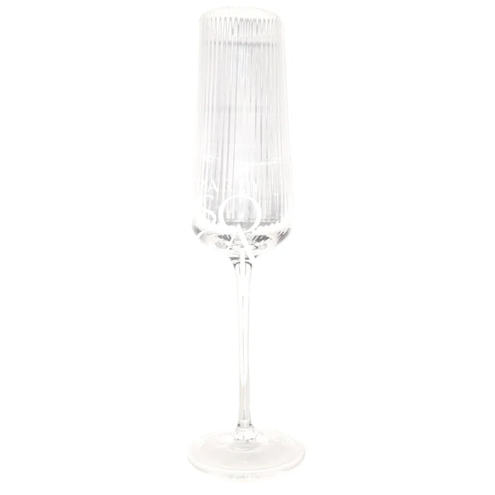 Clear Lined Glasses, a minimalist wine glass with a slender stem, designed for a modern touch, ideal for sophisticated events and gatherings.