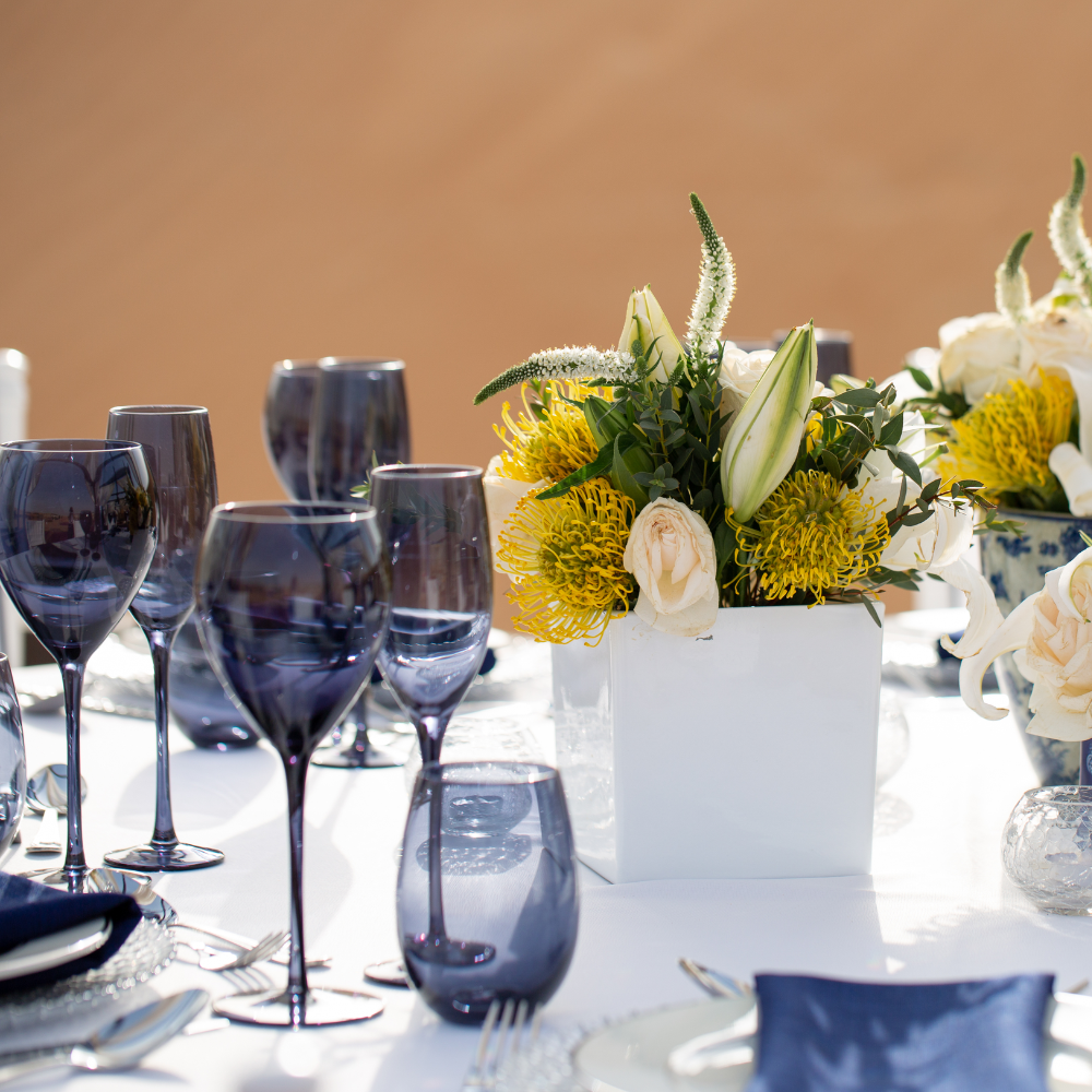 Midnight Blue Glasses