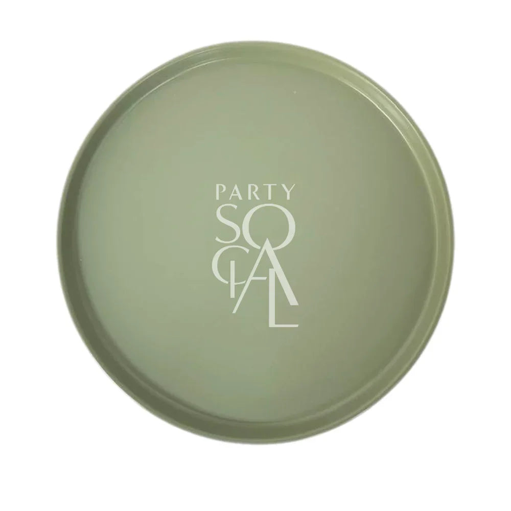 CERAMIC PLATES - SAGE