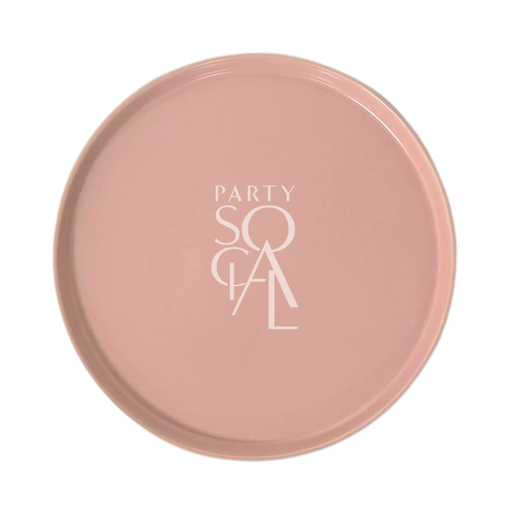 CERAMIC PLATES - PINK