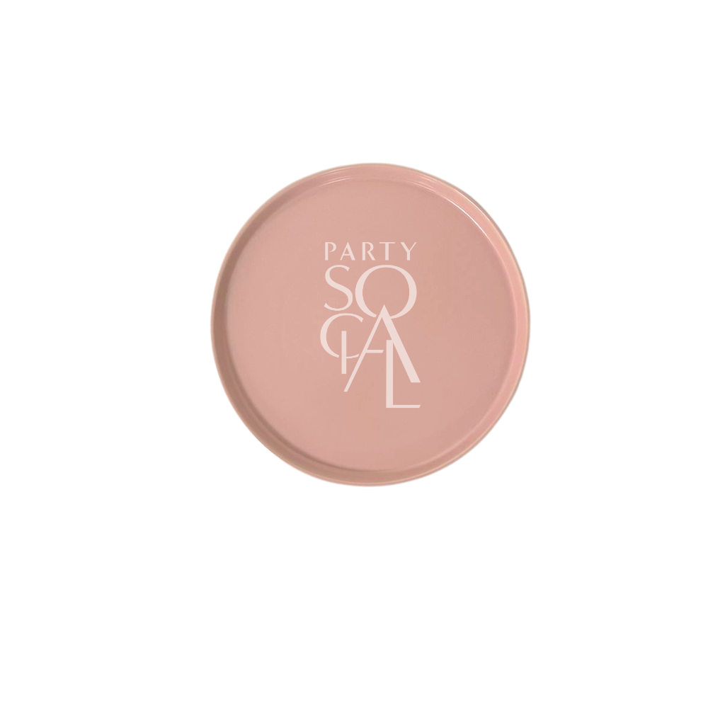 CERAMIC PLATES - PINK