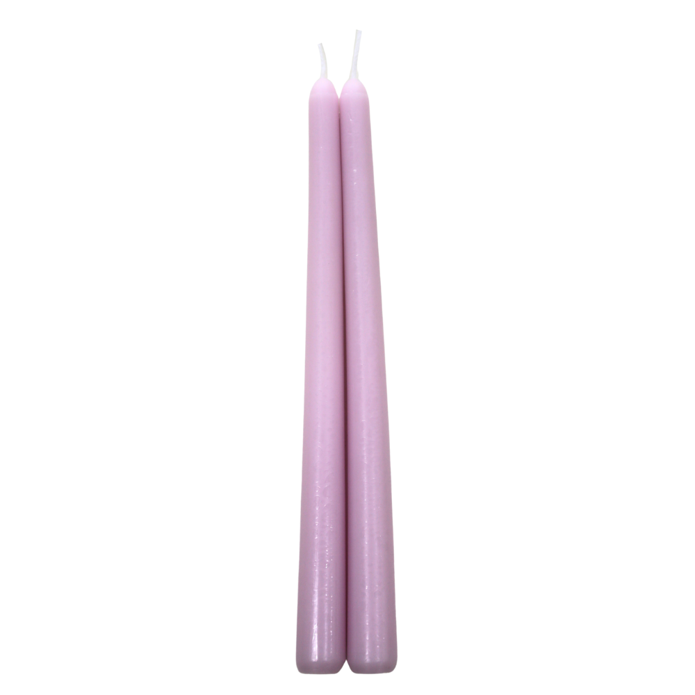 Tapered Flame Smokeless Candles, artisan-crafted in Belgium, perfect for adding elegance to events. Sold in sets of two, ideal for creating warm ambiance.