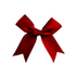 Burgundy Bow from Party Social, perfect for event decor and gift wrapping, showcasing elegant ribbon craftsmanship.
