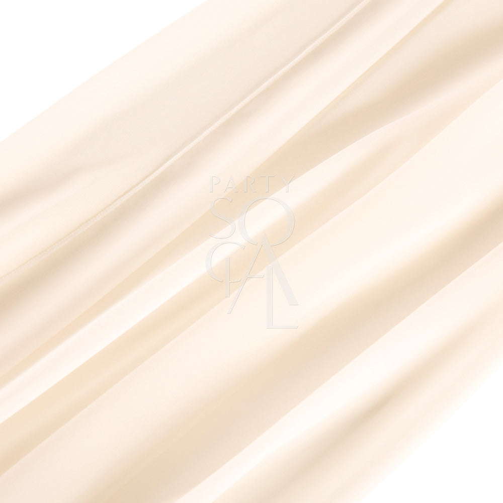 Close-up of a Premium Chiffon Table Runner, ideal for elegant table settings at special events.