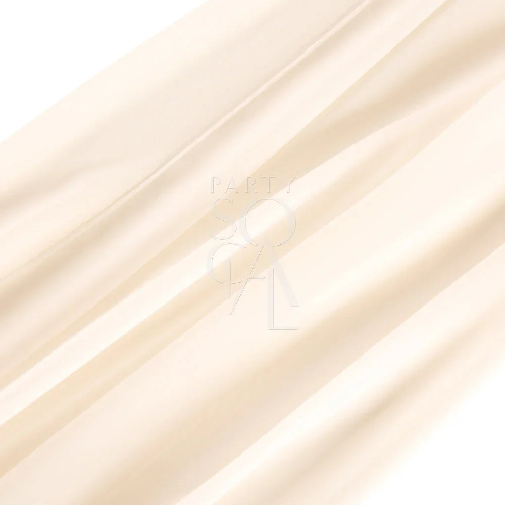 Close-up of a Premium Chiffon Table Runner, ideal for elegant table settings at special events.