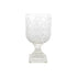 Crystal Cut Vase, intricately designed glass tableware, perfect for enhancing any event setting with elegance. Ideal for displaying flowers on tables or consoles.