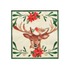 Christmas Forest Cocktail Napkins featuring a deer and bird design, ideal for adding a festive touch to holiday parties. Comes in a package of 20.