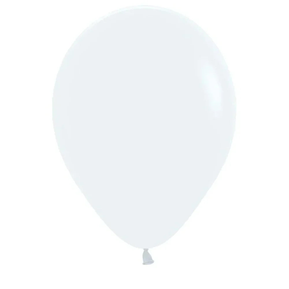 White balloon, ideal for party decorations, from Party Social. Perfect for weddings, birthdays, and special occasions, enhancing any event&