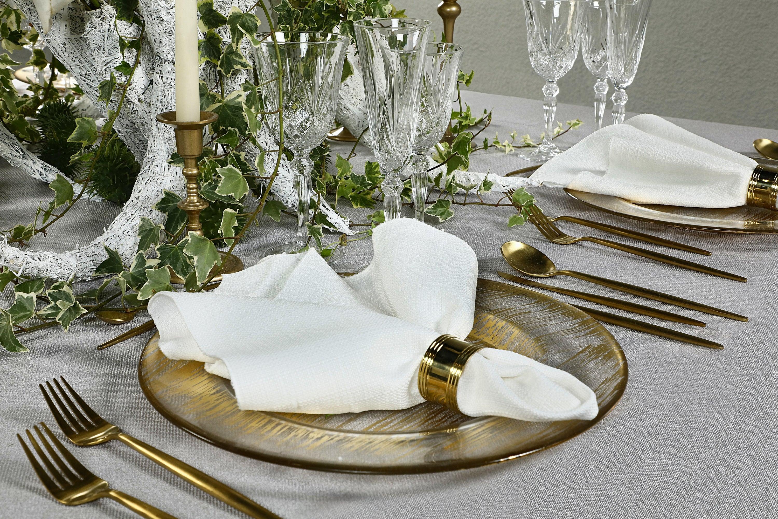 CRYSTAL ROME GLASSES elegantly set on a table, featuring a polished design perfect for enhancing any premium event or dinner party setting.