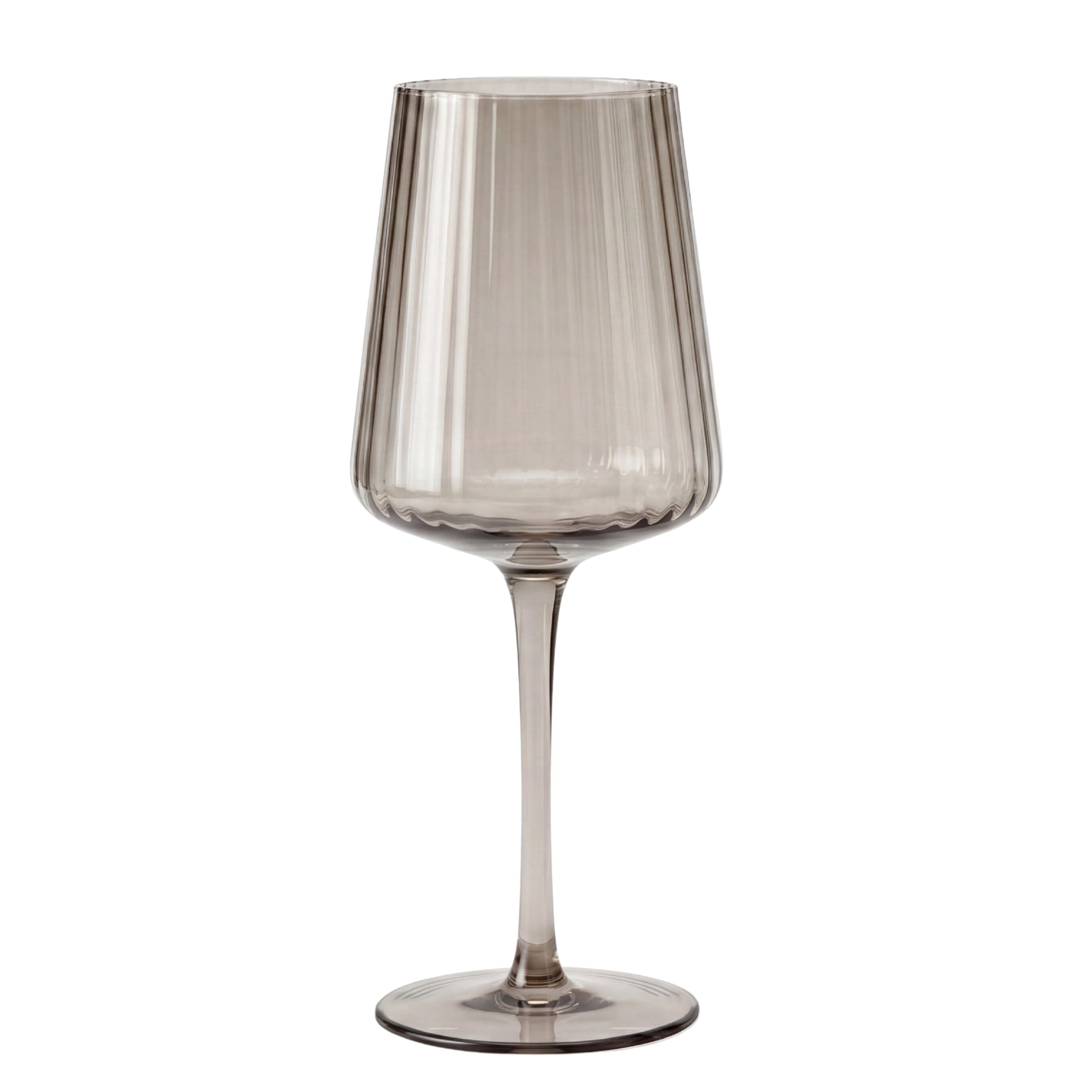 Smokey Grey Glassware collection for wedding and events