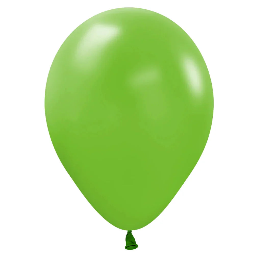 Lime Green decorative balloon, ideal for parties and events, from Party Social.