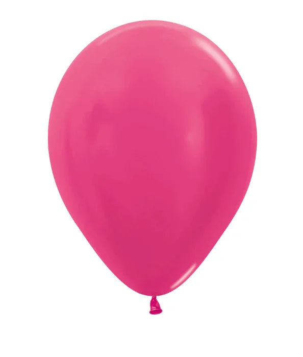 Fuchsia balloon ideal for parties, available at Party Social, perfect for adding a festive touch to any event or celebration.