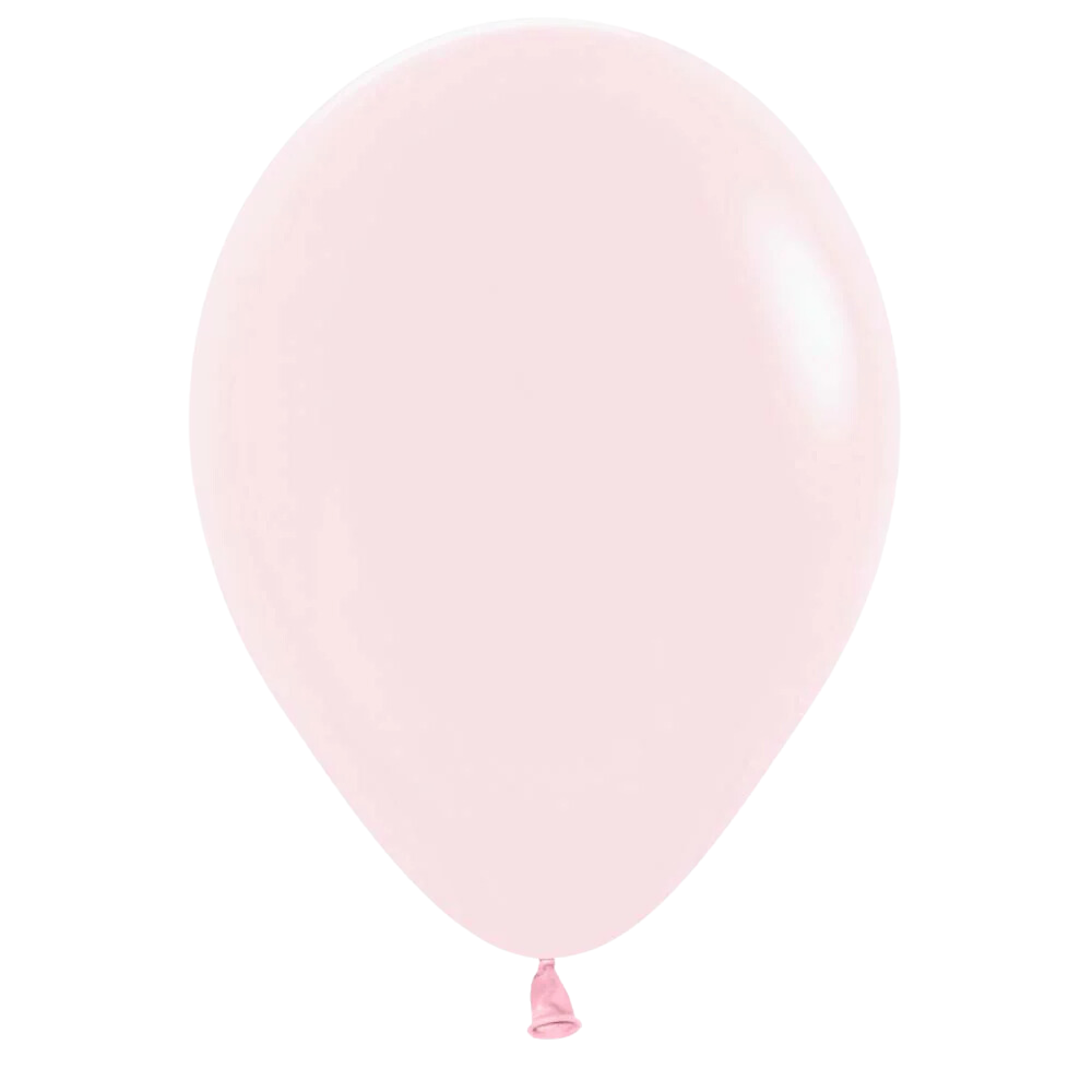 Pastel Pink balloon set featuring a large and small balloon, ideal for party decorations from Party Social.