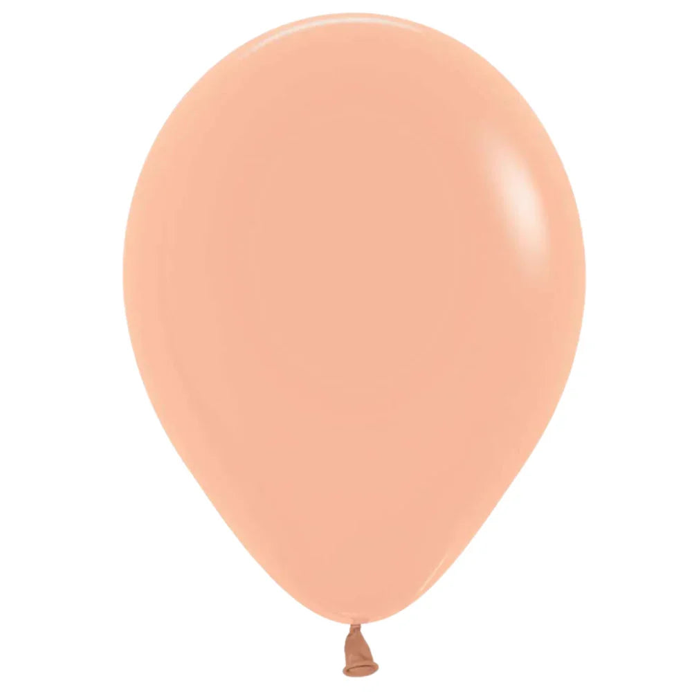 Peach-themed balloon suitable for party decorations, available at Party Social.