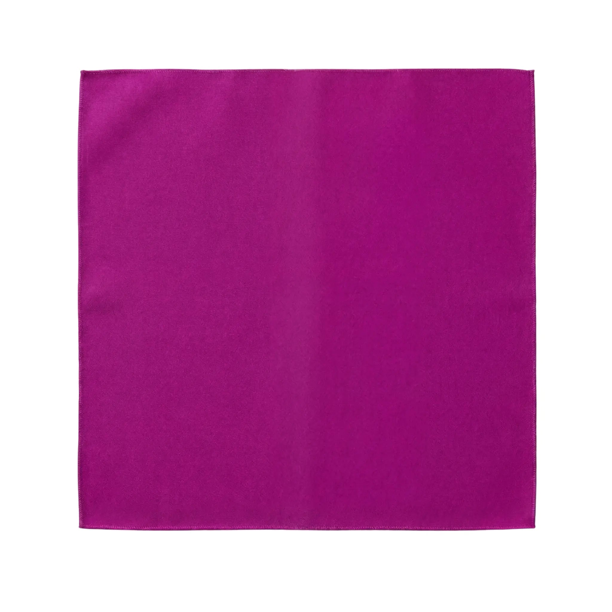 Polycotton Napkins, 4 per pack, showcasing a magenta square design, ideal for enhancing dinner table settings with reusable, easy-care polyester fabric.