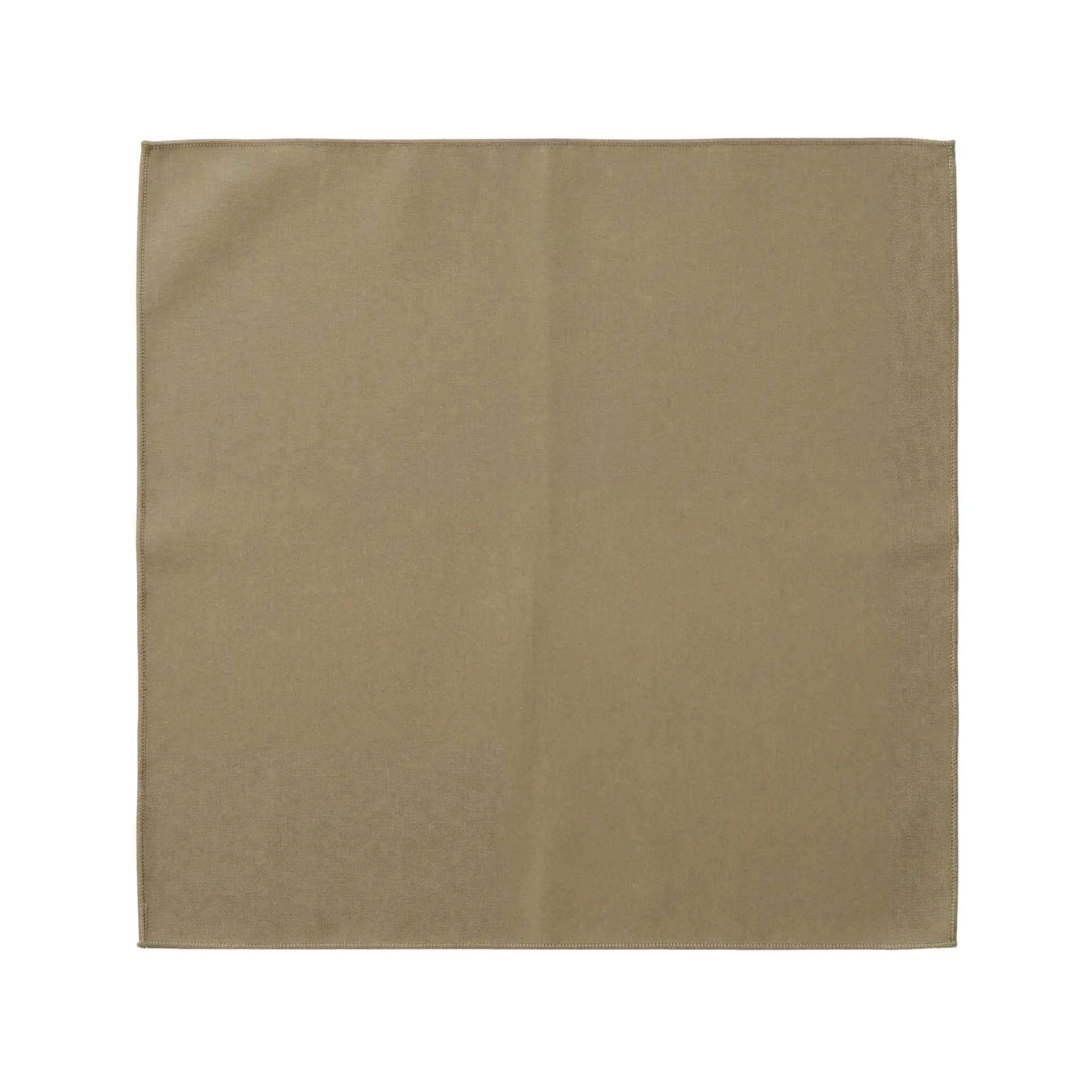 Polycotton Napkins - 4 per pack: A square polyester dinner napkin, stitched edges, reusable for parties, enhancing any dining theme with ease.