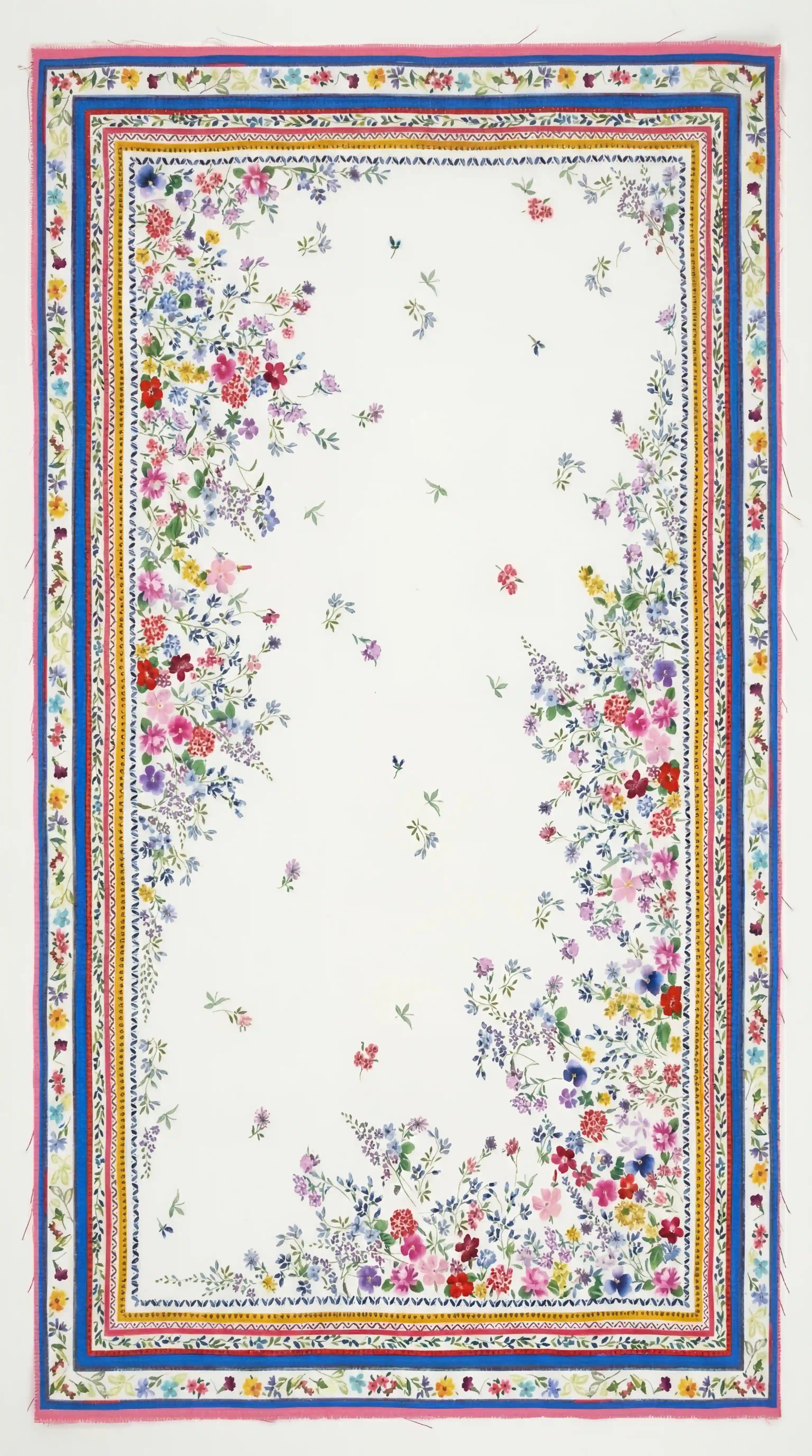 Pure linen tablecloth for home dining. luxury tablecloth