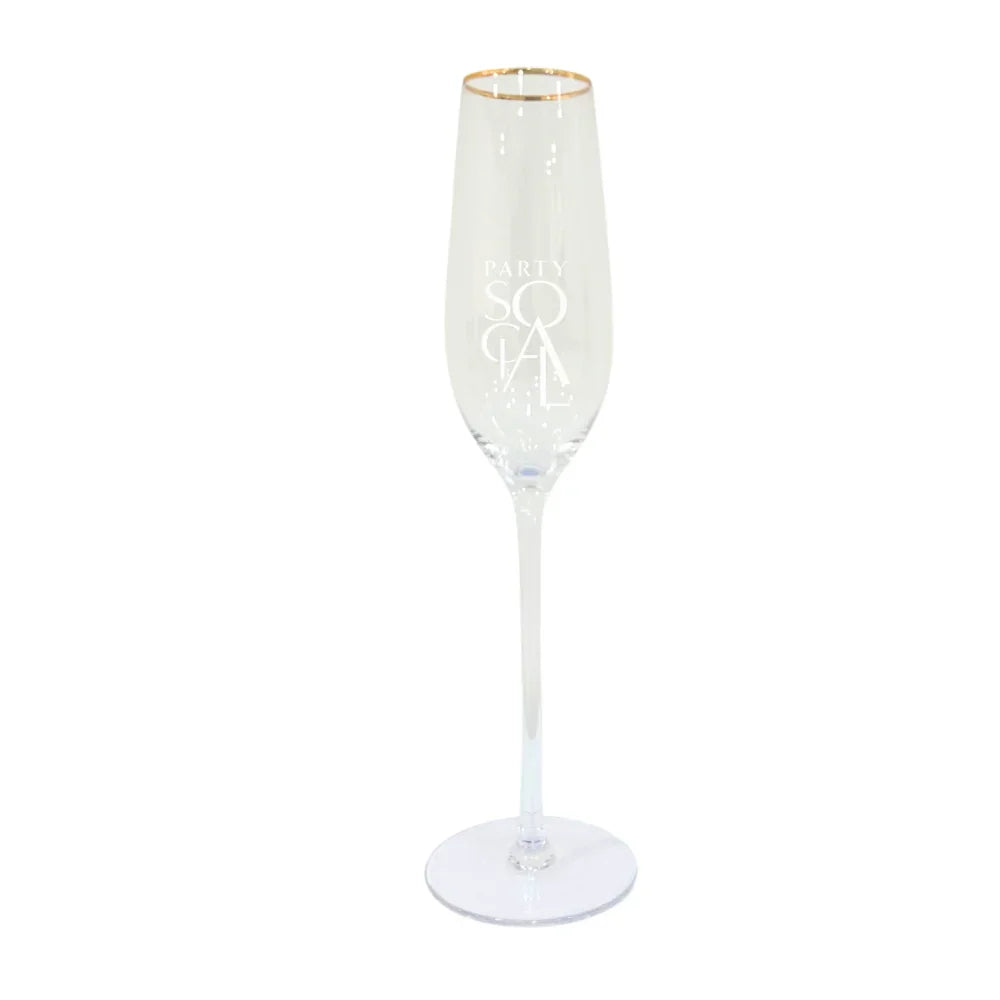Golden Edge Glasses with a gold rim, ideal for elegant events, enhancing toasts at weddings or upscale gatherings with sophisticated charm.