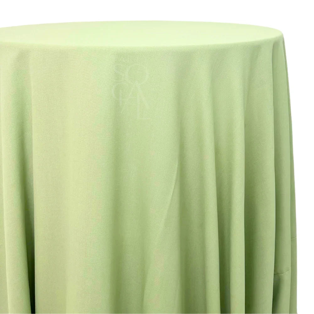 ROUND TABLECLOTH COTTON LINEN, ideal for special occasions, crafted from premium cotton linen, enhancing any event&