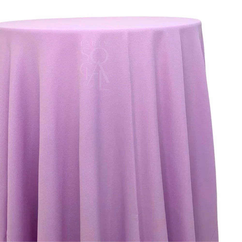 ROUND TABLECLOTH COTTON LINEN for special occasions, showcasing premium fabric ideal for party settings. Perfect addition to enhance any event&