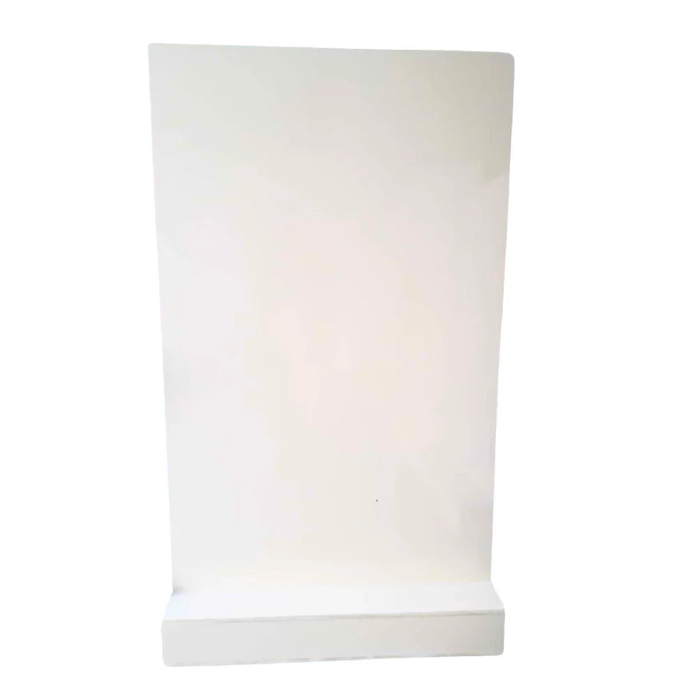RECTANGULAR WALL backdrop, ideal for event decor, features a sleek white rectangular design, perfect for enhancing any party setting.