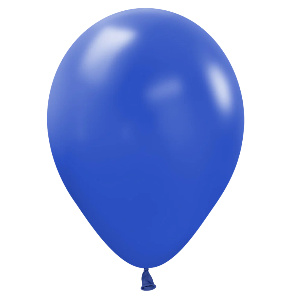 Royal Blue hot air balloon decoration, perfect for party events and celebrations, available at Party Social.