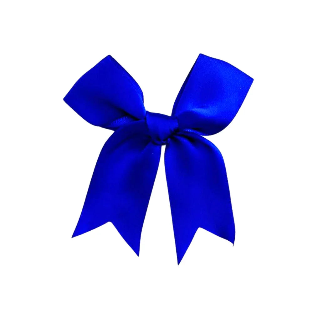 Royal Blue Bow from Party Social, perfect for adding an elegant touch to party decor or gifts, showcasing a classic ribbon design.