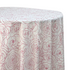 Pink Floral Round Tablecloth with intricate pattern, ideal for enhancing dining setups or events, reflecting Party Social&