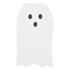 Boo Treats Ghost Guest Towel Napkins, featuring playful black dots, perfect for Halloween gatherings. Pack of 16, ideal for unique party table settings.
