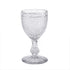 Vintage Diamond Goblet with a clear stem, perfect for enhancing table settings at events or dinner parties. Ideal for both formal and casual occasions.
