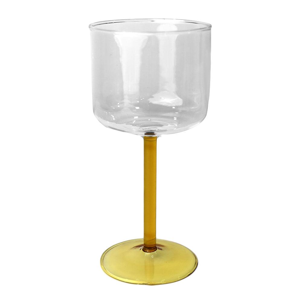 Color Stemmed Glass- 4 per box