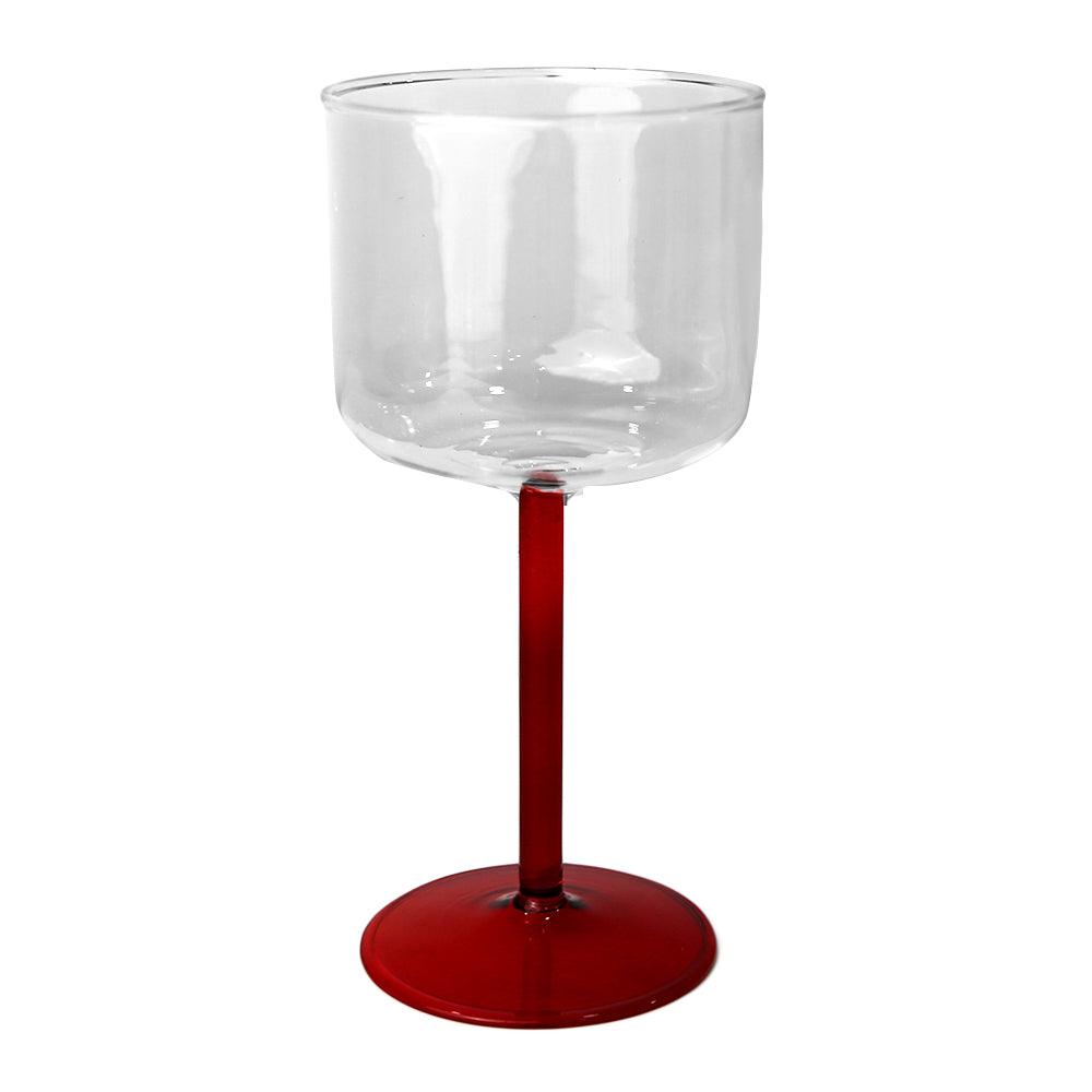 Color Stemmed Glass- 4 per box