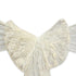 Ivory lace chair sash with intricate lace bow design, perfect for enhancing event chairs. Dimensions: 260cm L x 20cm W. Ideal for weddings and special occasions.