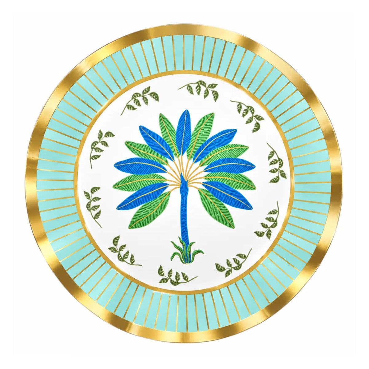 Preppy Palm Dinner Plate