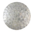 Round Shell Placemat, 1 each, with chic circles and a close-up of a stone. Durable, eco-friendly, and perfect for any meal.