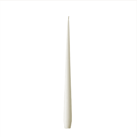 Tapered smokeless and dripless candle, 42cm, adds warm ambience to any setting. Handcrafted in Denmark to the highest standards.