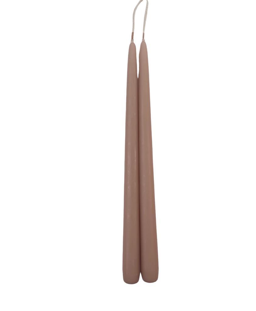 Tapered Smokeless Candles, 30cm, adding warmth and elegance to any setting. Sold in sets of 2.