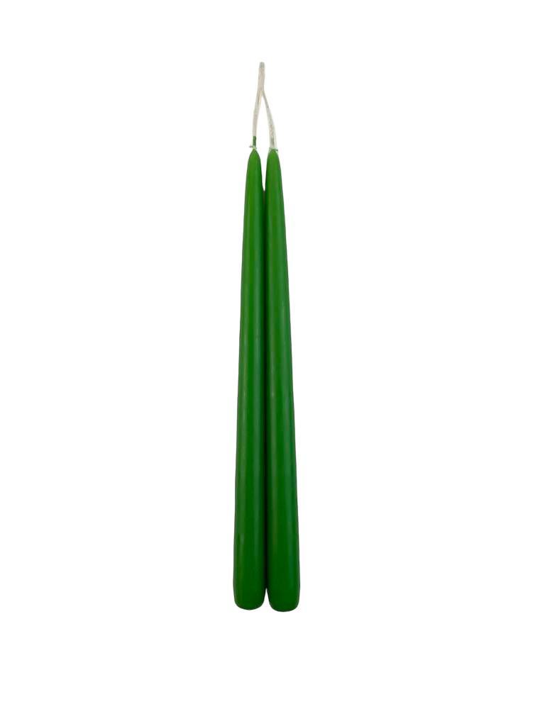 Tapered Smokeless Candles, 30cm: A pair of elegant artisan-made candles, perfect for adding warm ambience to any setting.