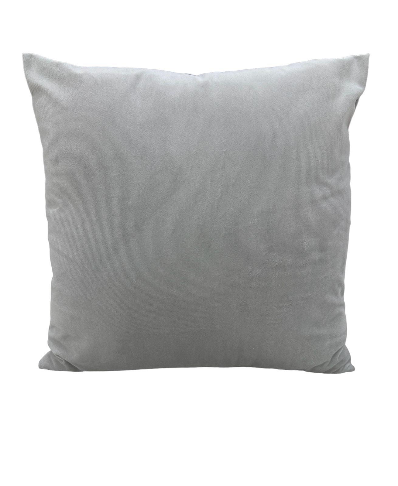 Velvet Cushion, a comfortable and eco-friendly throw pillow for any occasion. Available in various designs and sizes. Sold individually.