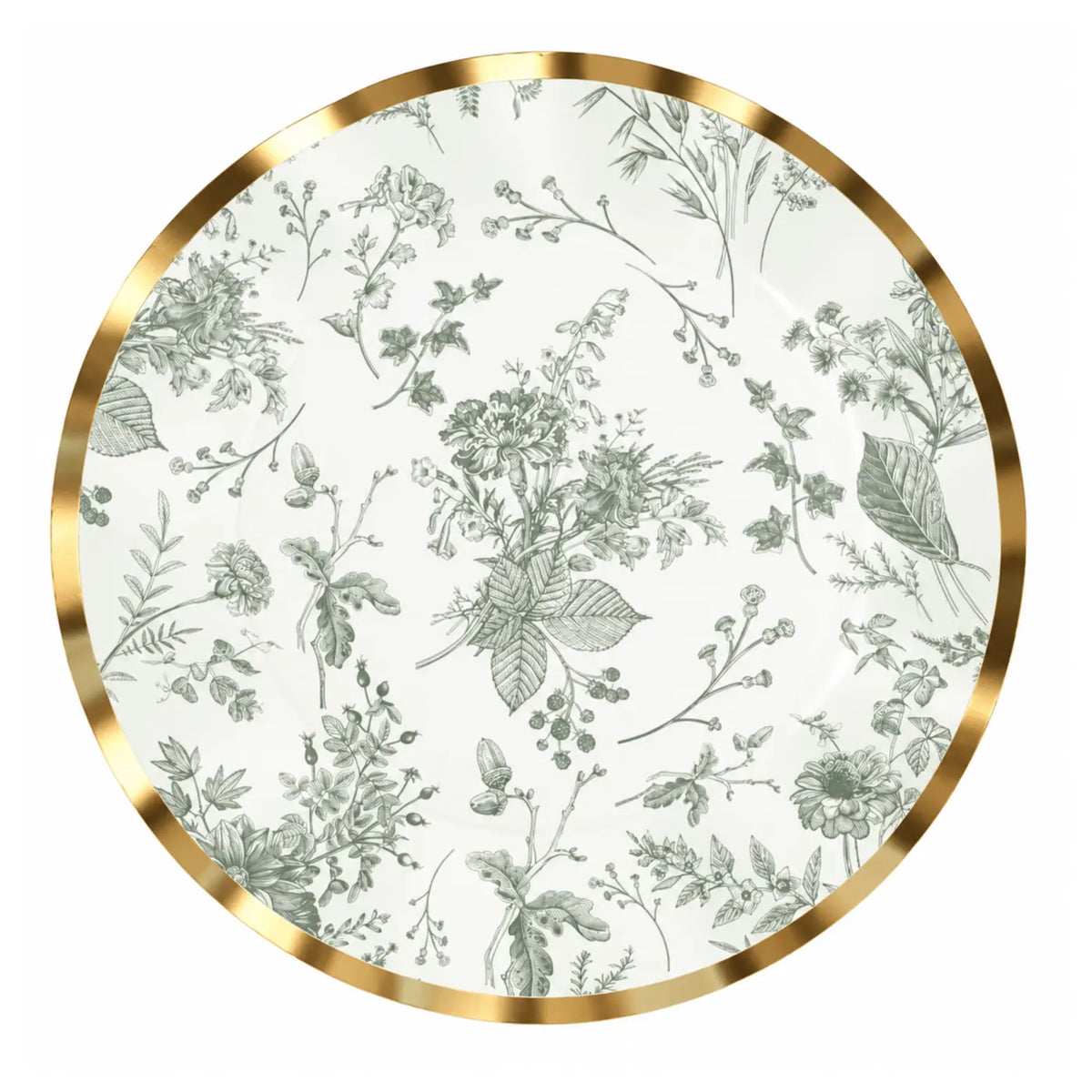 Wavy Dinner Plate Timeless Sage