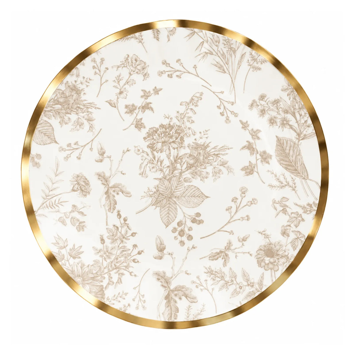 Wavy Dinner Plate Timeless Sand