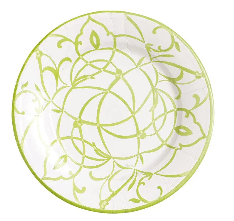 Algarve Moss Salad & Dessert Plate with intricate design