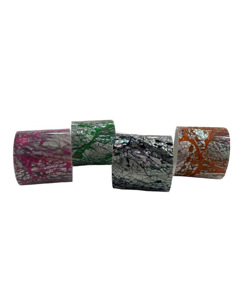 Stylish napkin rings, perfect for enhancing your dining experience.
