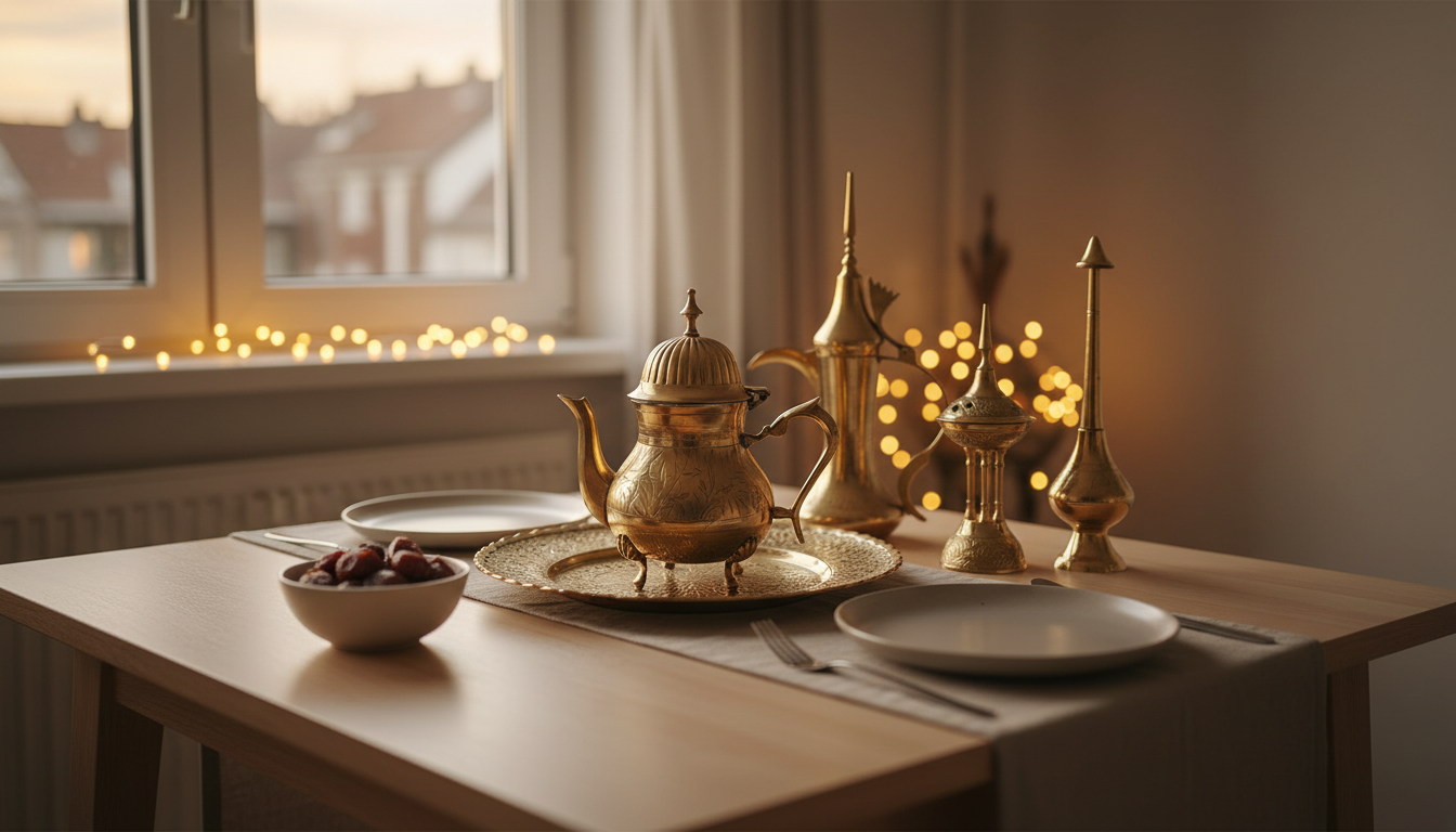 Minimalist Ramadan Decoration Themes for Small Apartments