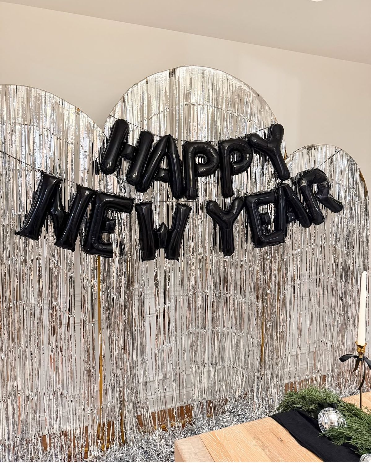 Happy New Year Backdrop