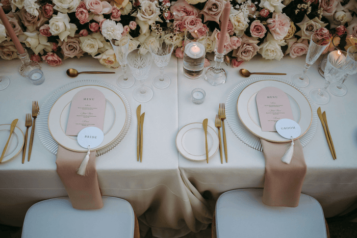 Luxurious Wedding Venue: The One&Only The Palm, Dubai featuring Party Social UAE's wedding event rental services