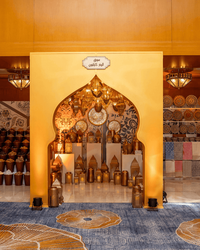 Corporate Event - Arabic themed cocktail reception at Ritz Carlton DIFC