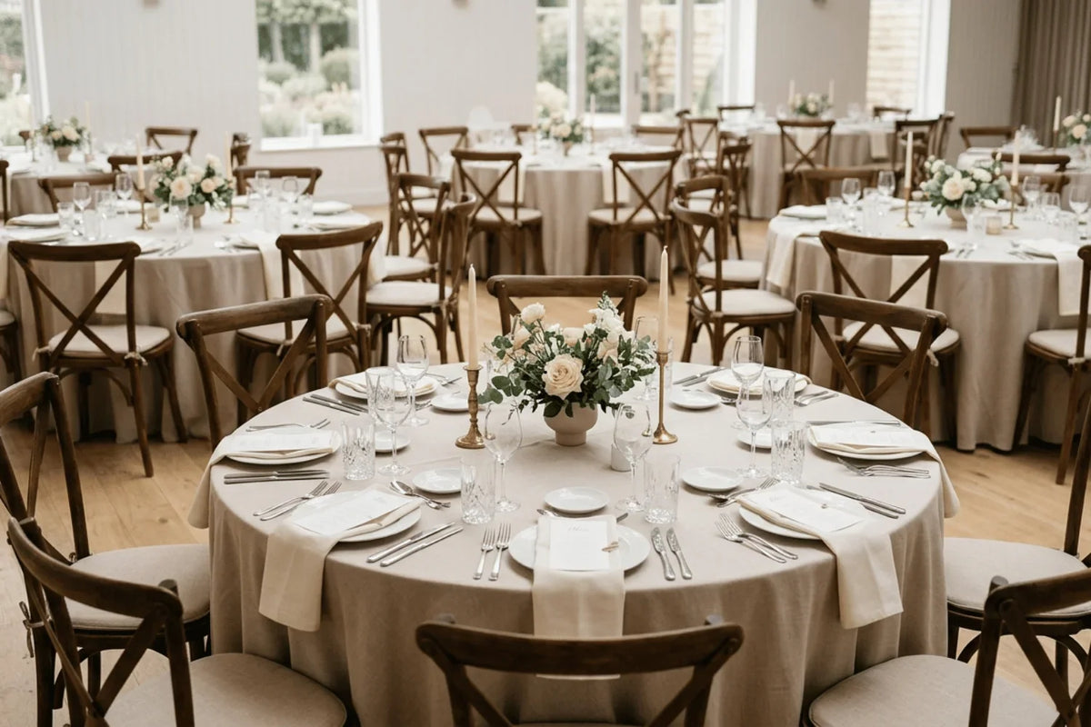 Setup Table Simple Event What Furniture Do You Really Need for an Event Setup? – Party Social